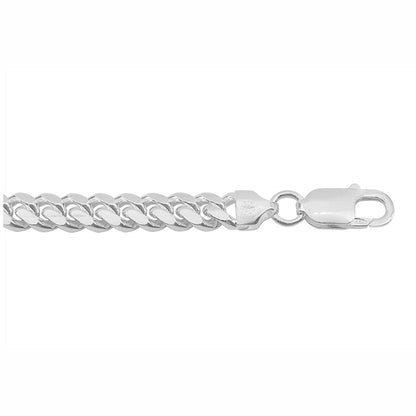 Chaîne Miami Cuban en argent sterling (4,1 mm)