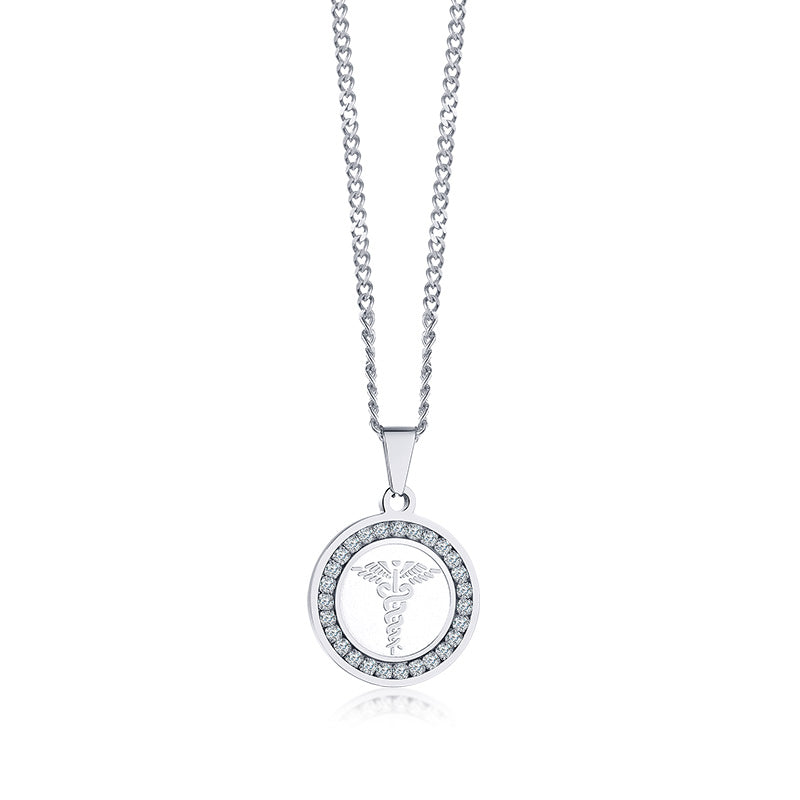 Stay safe and stylish with the BestWays Medical Alert Necklace. Crafted from gold-tone stainless steel with sparkling AAA cubic zirconia, it features an engraved medical symbol for quick identification in emergencies.
Hypoallergenic, tarnish-resistant, and perfect for diabetes, allergies, heart conditions, and more.
