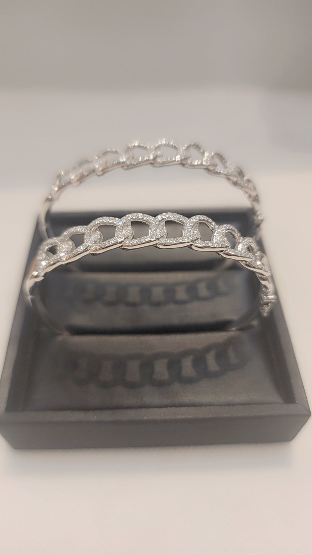 Real silver bangles