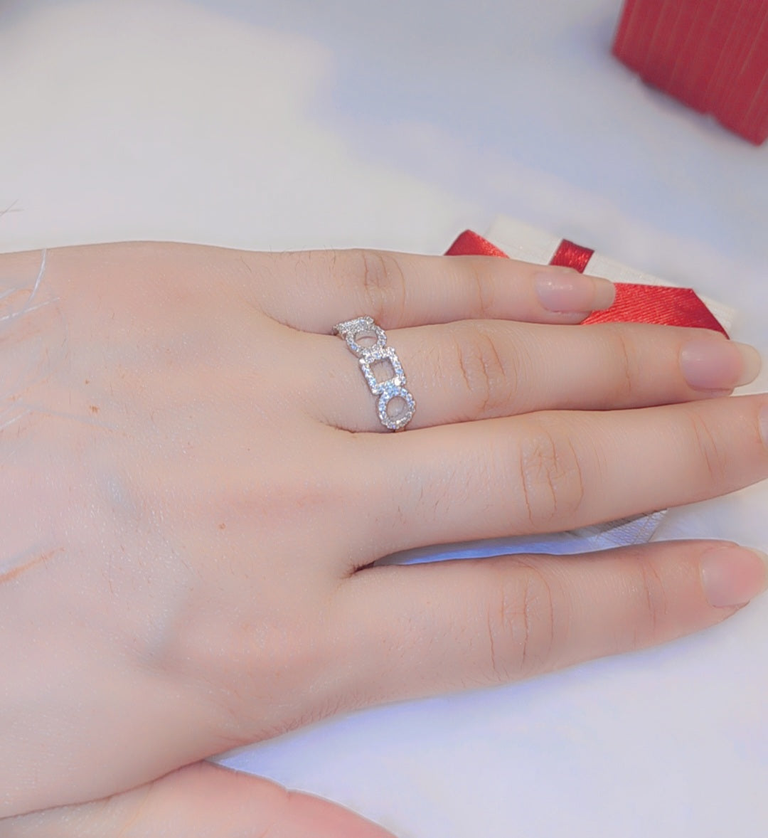 Bague en argent sterling