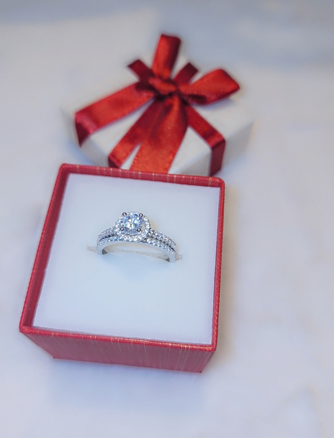 Bagues empilées en argent sterling