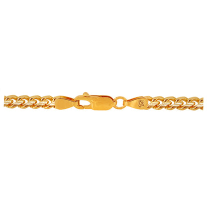 22KT Gold Miami Cuban chain(2.28mm)