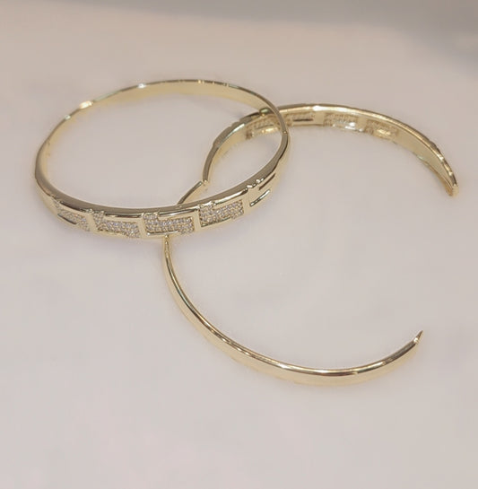 Gold plated  bangles