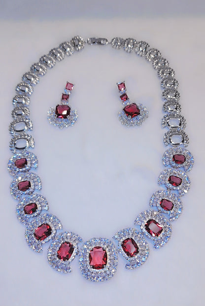 ਚਿੱਟੇ ਸੋਨੇ ਦੀ ਪਲੇਟ ਵਾਲਾ ਸੈੱਟ