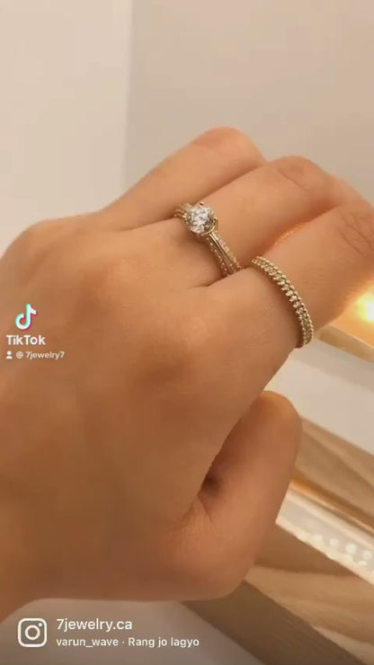 10 ਕੈਰੇਟ ਸੋਨੇ ਦੀ ਅੰਗੂਠੀ