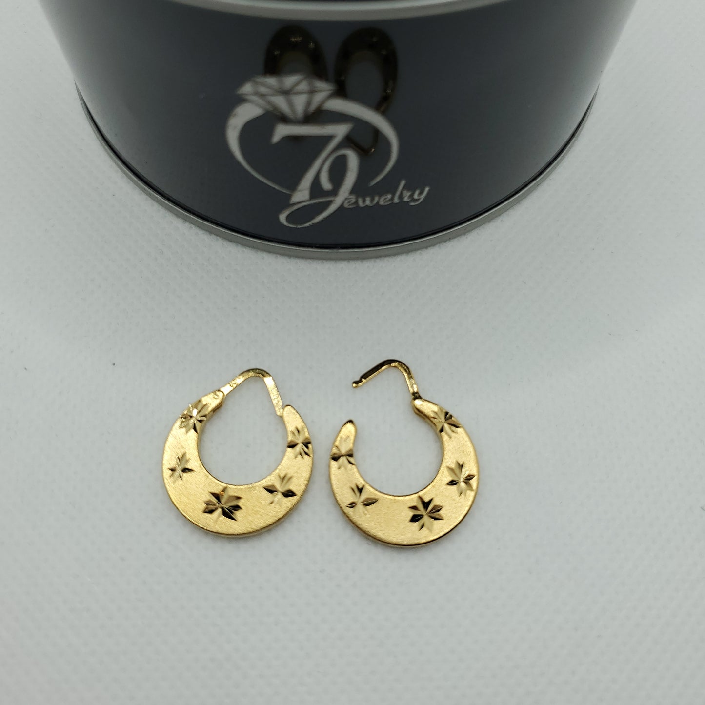 18k Gold Plated Easy Wear Nattiyan Earrings