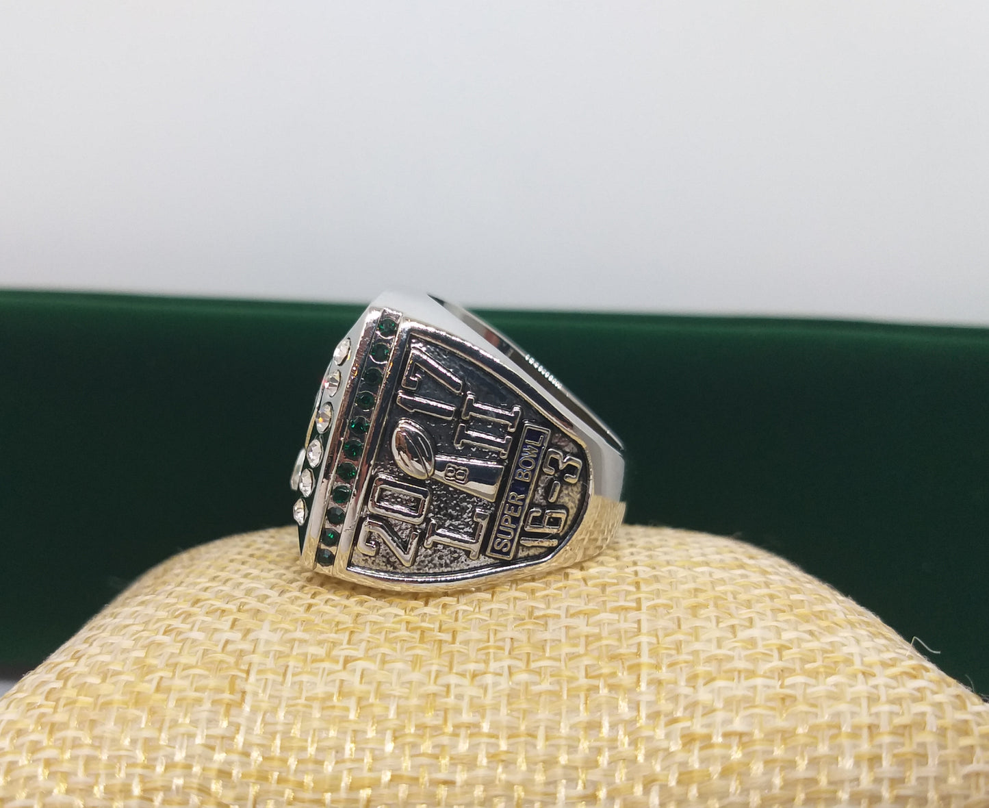 Philadelphia Eagles super bowl championship ring wentz