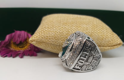 Bague de championnat du Super Bowl Foles des Philadelphia Eagles |