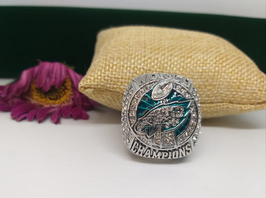 Philadelphia Eagles Super Bowl Foles Championship Ring|