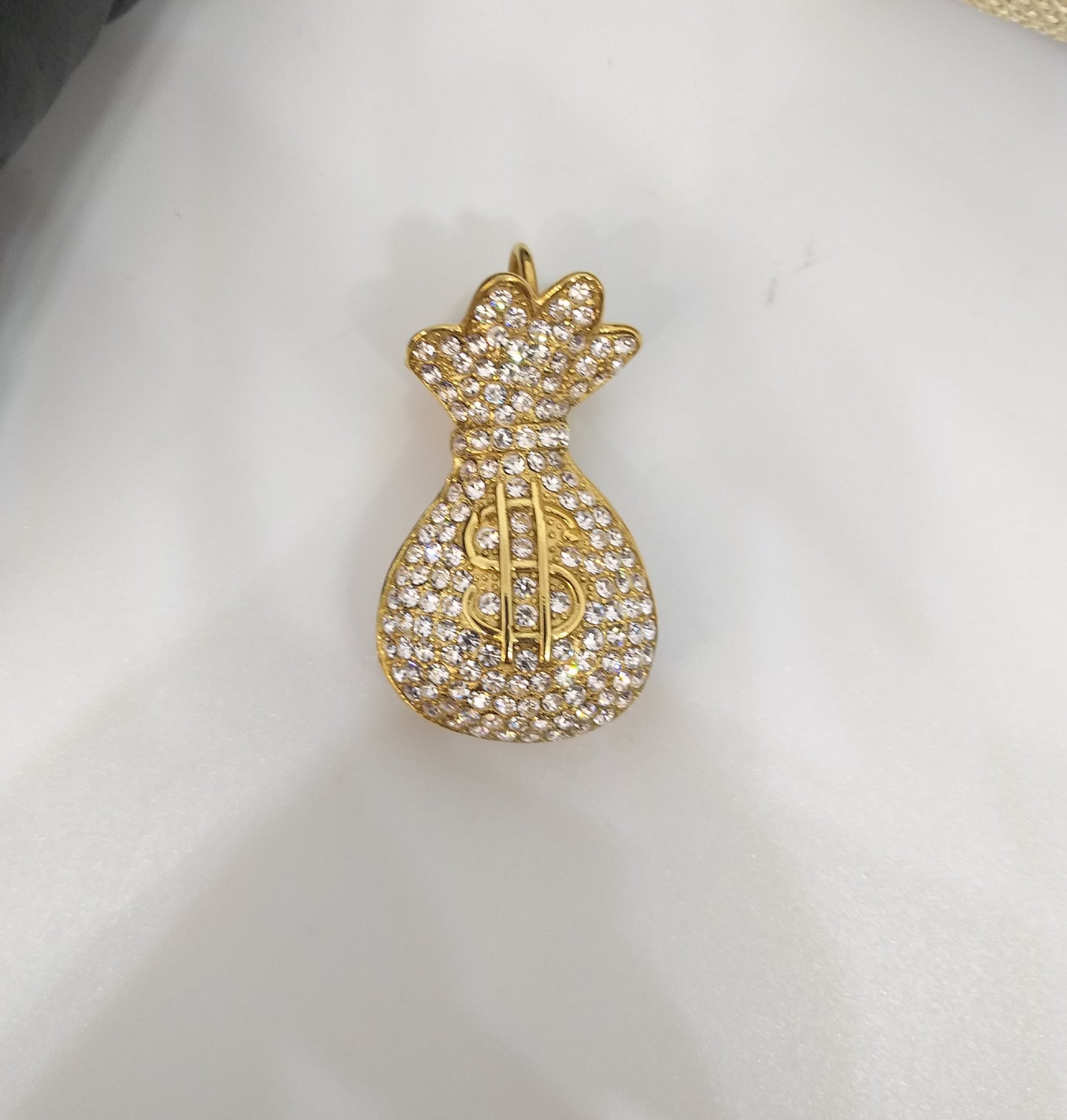 Gold Iced pendant