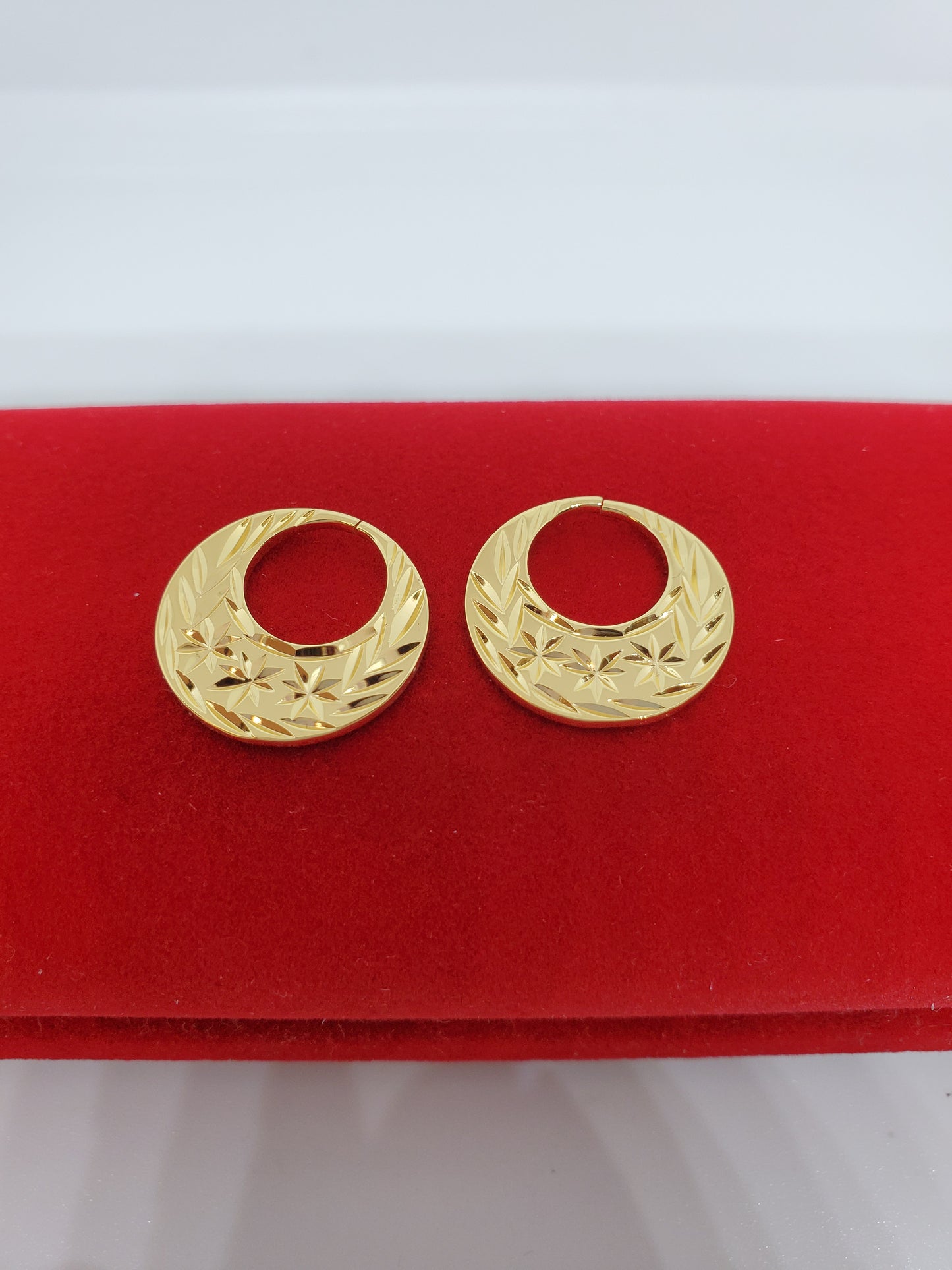 24k Gold Filled Classic Nattiyan Earrings