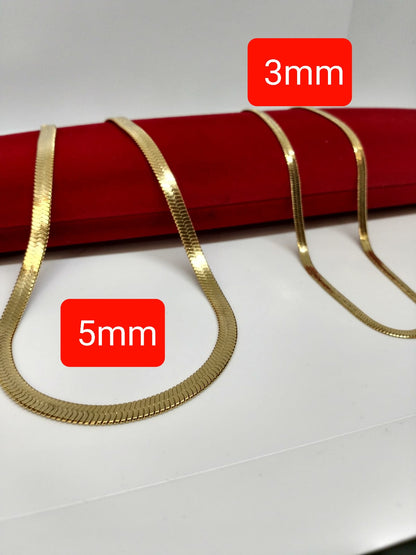 Chaîne à chevrons (unisexe) 