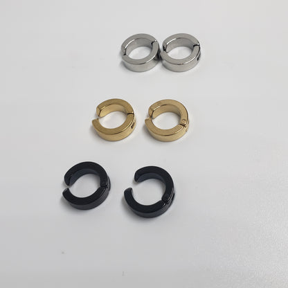 Créoles Plain Hedge (oreilles non percées)