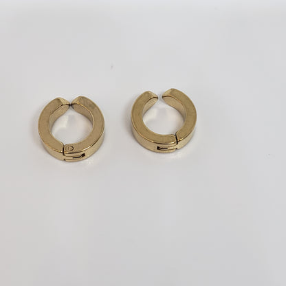 Créoles Plain Hedge (oreilles non percées)