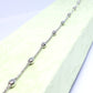 Ball design fashionable real silver anklets