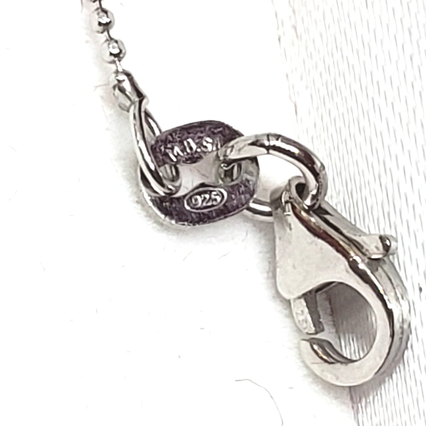 ਬਾਲ ਡਿਜ਼ਾਈਨ ਦੇ ਫੈਸ਼ਨੇਬਲ ਅਸਲੀ ਚਾਂਦੀ ਦੇ ਐਨਕਲੇਟ