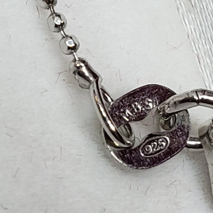 ਬਾਲ ਡਿਜ਼ਾਈਨ ਦੇ ਫੈਸ਼ਨੇਬਲ ਅਸਲੀ ਚਾਂਦੀ ਦੇ ਐਨਕਲੇਟ