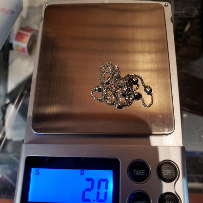 ਬਾਲ ਡਿਜ਼ਾਈਨ ਦੇ ਫੈਸ਼ਨੇਬਲ ਅਸਲੀ ਚਾਂਦੀ ਦੇ ਐਨਕਲੇਟ