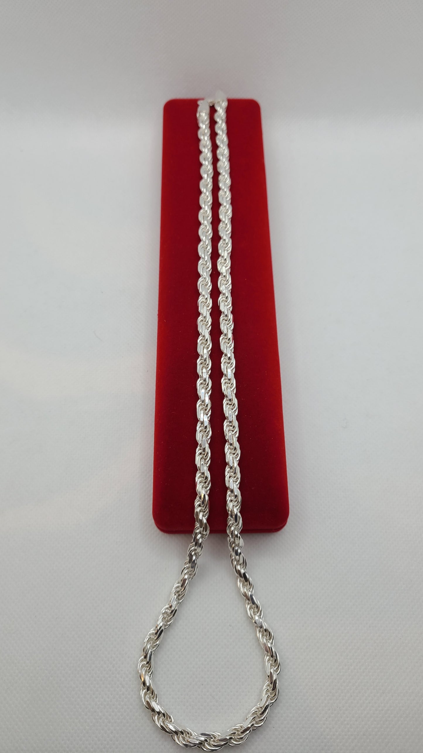 Chaînes torsadées en argent sterling 925