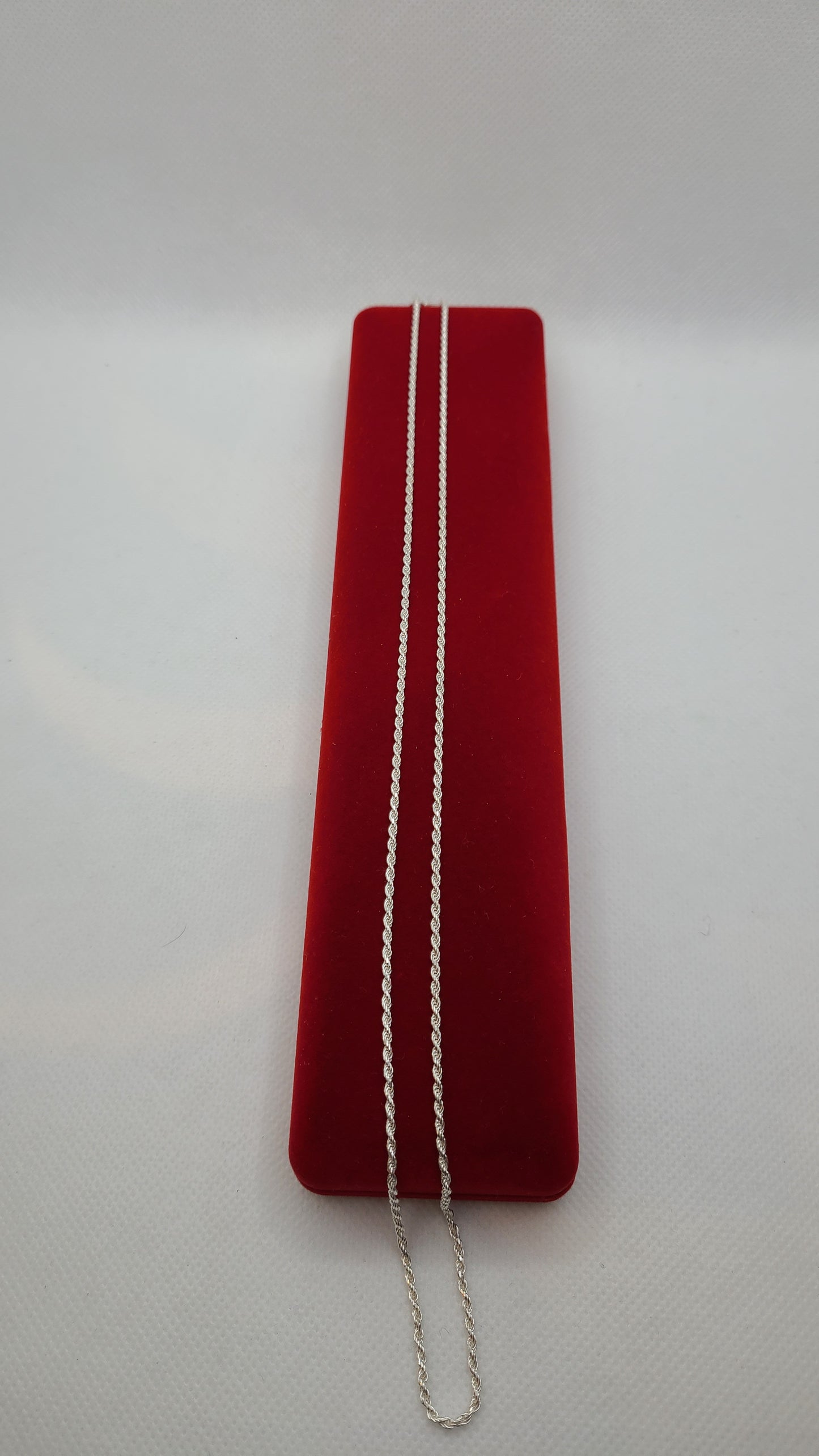 Chaînes torsadées en argent sterling 925