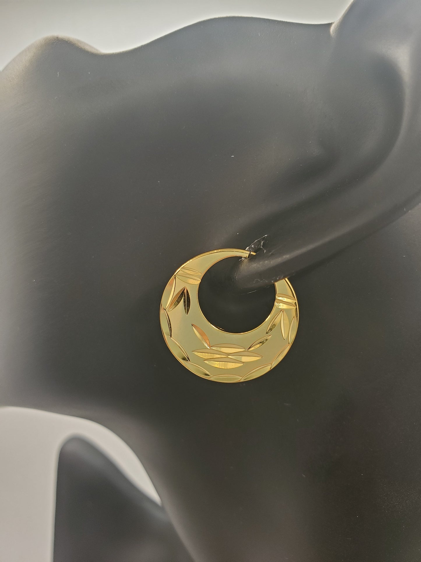 Boucles d'oreilles Nattiyan au nouveau design classique