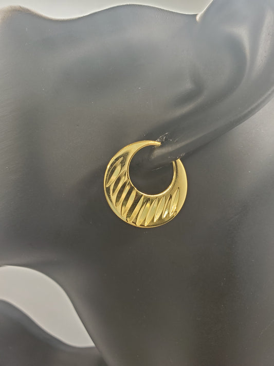 Boucles d'oreilles Nattiyan taille diamant