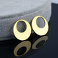 Plain Nattiyan Earrings 18k Gold Plated