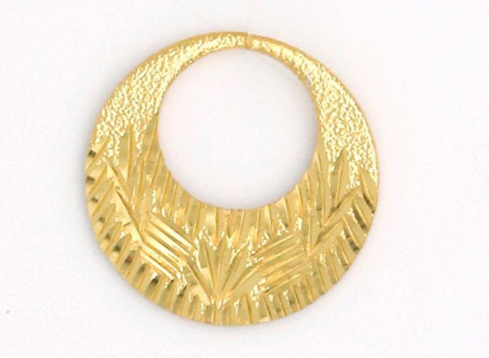 Boucles d'oreilles Nattiyan à la mode en argent véritable et or 24 carats