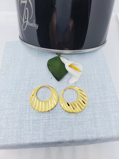 Boucles d'oreilles Nattiyan taille diamant