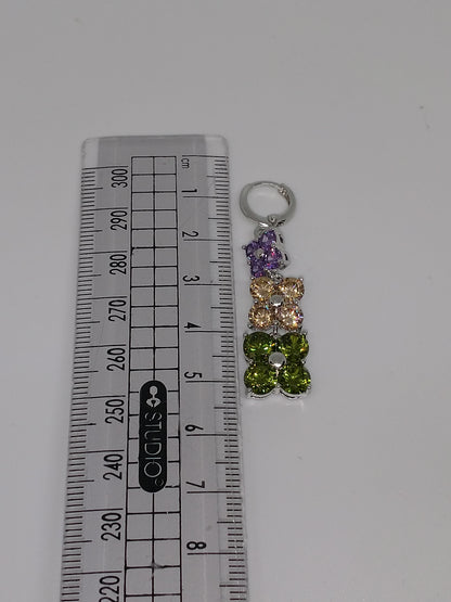 Boucles d'oreilles fantaisie papillon