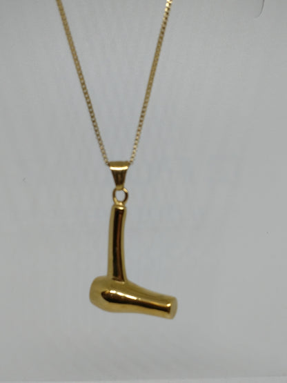 ਸੋਨੇ ਦੀ ਪਲੇਟ ਵਾਲਾ ਬਲੋਡ੍ਰਾਈ ਪੈਂਡੈਂਟ