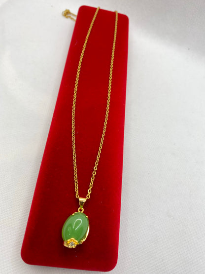 Jade necklaces