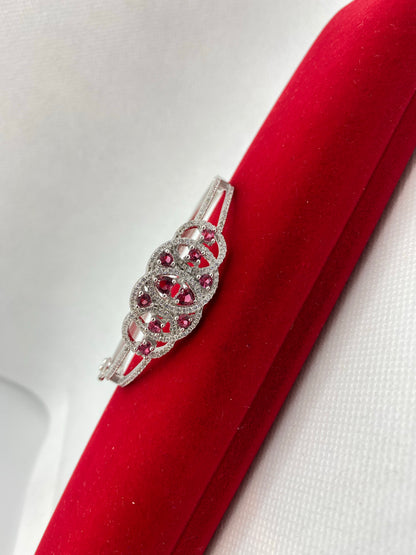 Bracelets en argent véritable