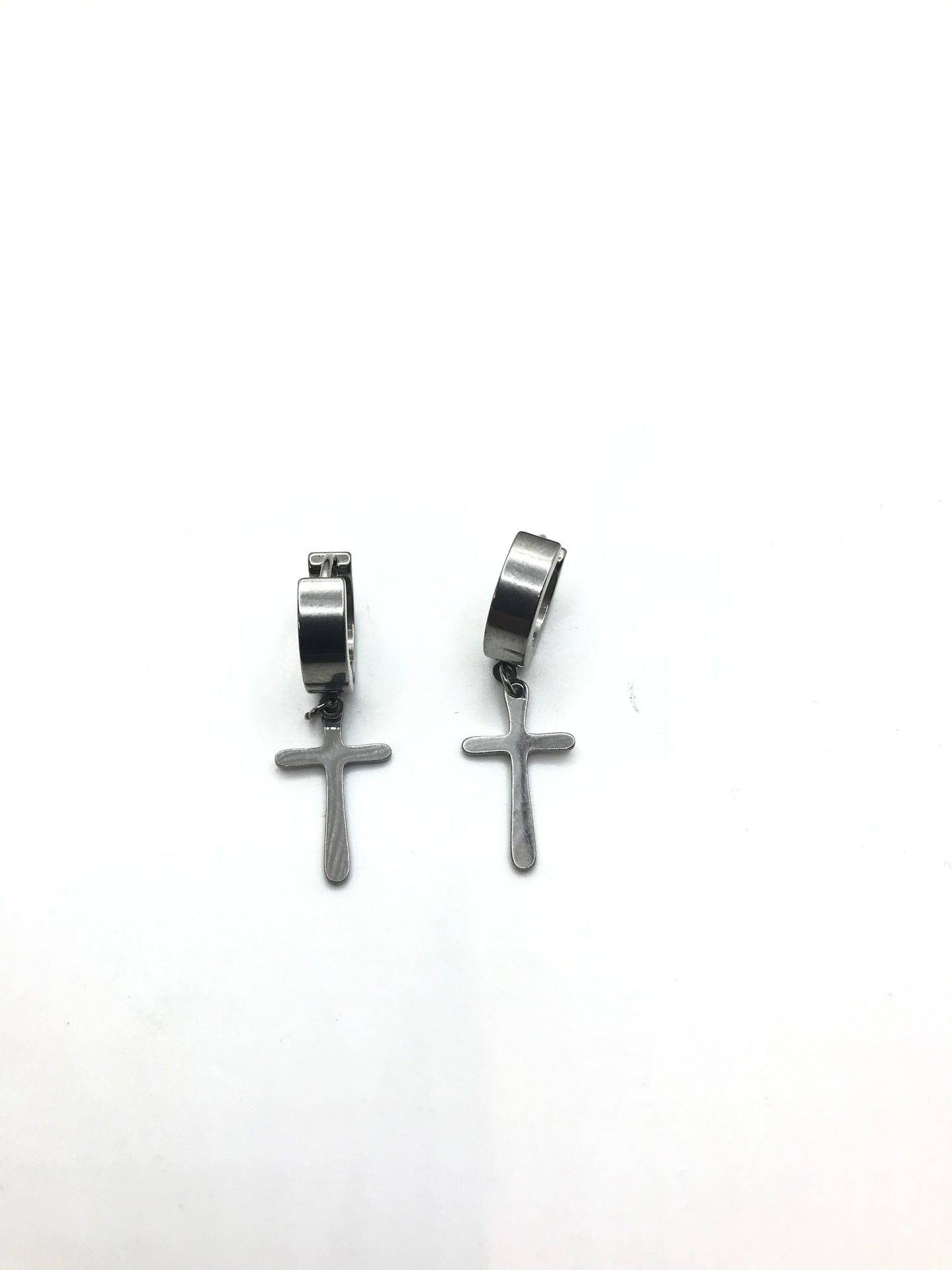 Boucles d'oreilles créoles plaquées or pour hommes