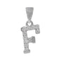 Sterling silver initial necklace