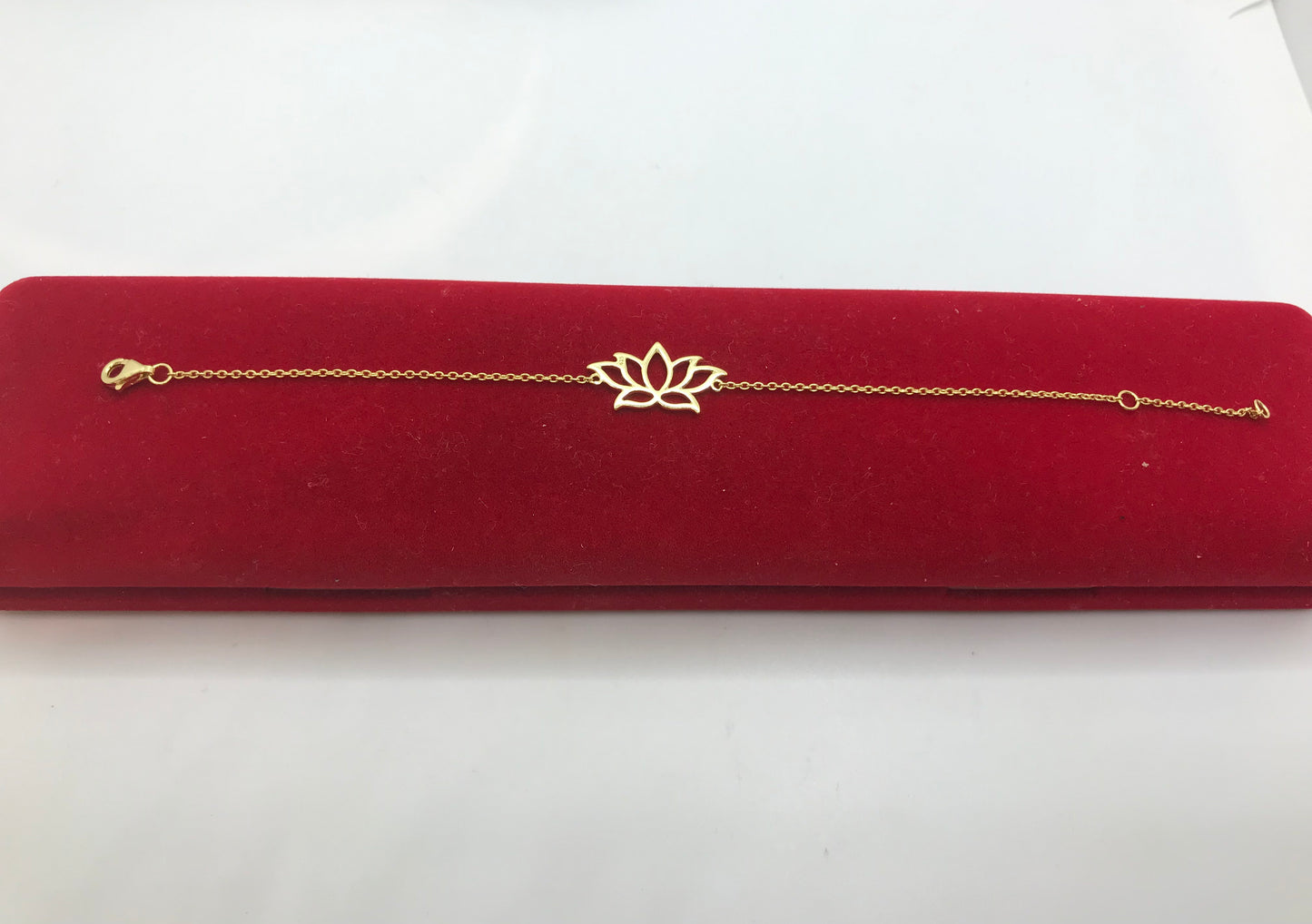 Bracelet en argent sterling rempli d'or