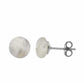 925 sterling silver moonstone studs