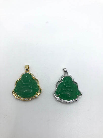 Pendentifs Bouddha en jade véritable