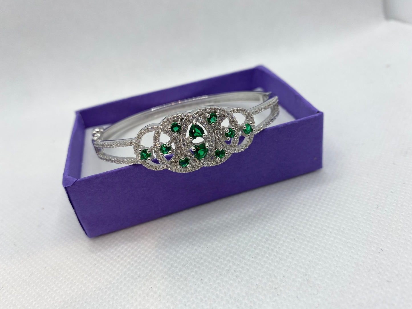 Bracelets en argent véritable