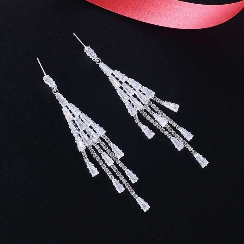 Cubic zirconia earrings