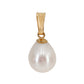 10k pearl pendant