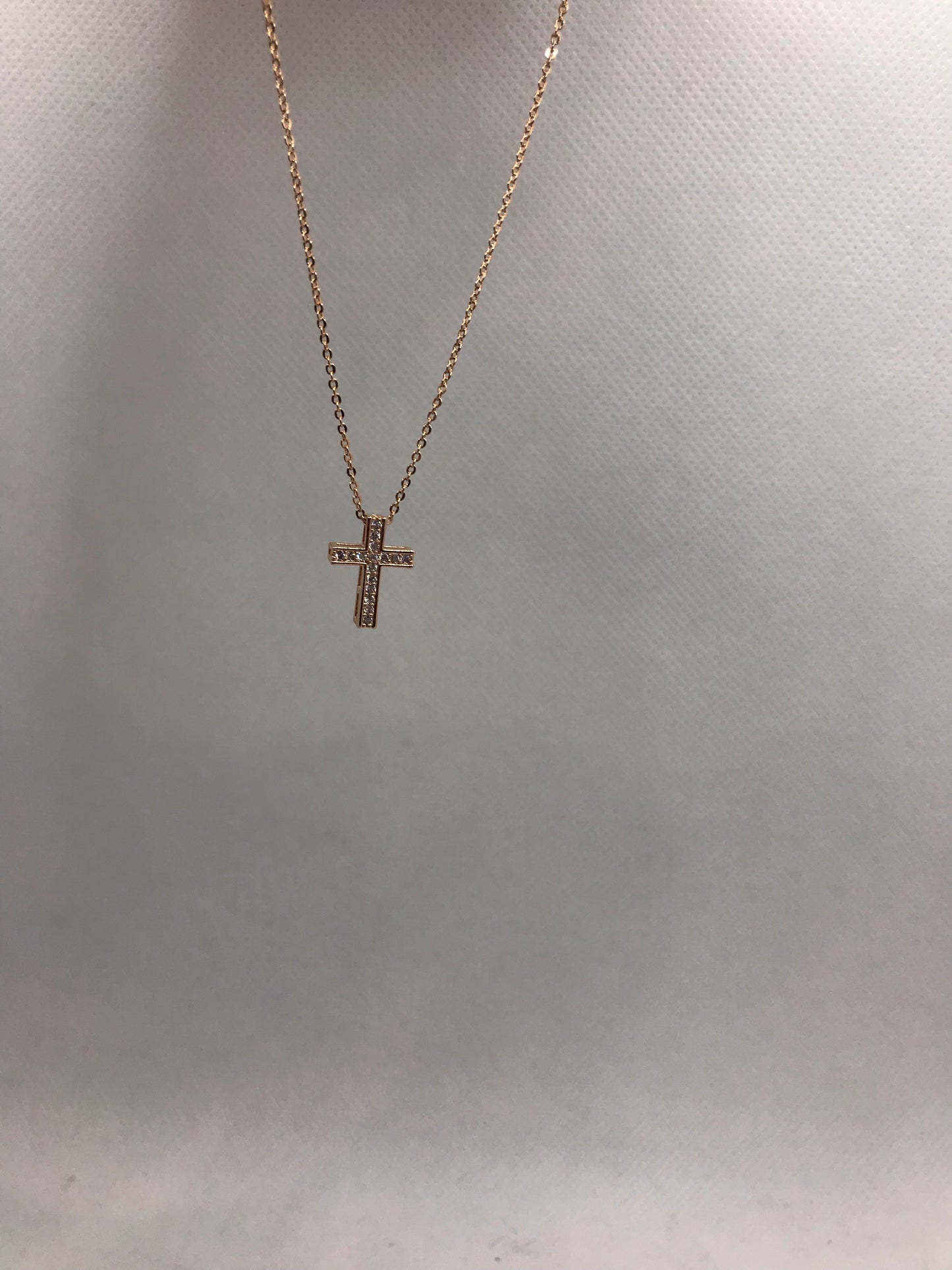 Gold plated cross necklaces