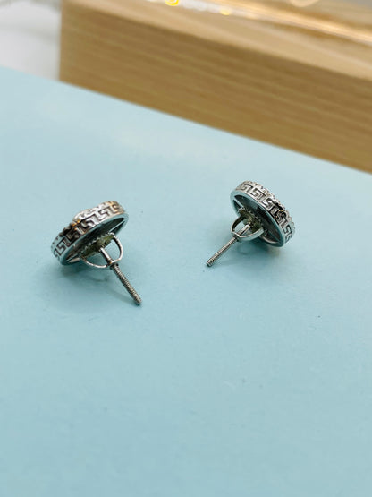 Boucles d'oreilles à tige en argent sterling 925