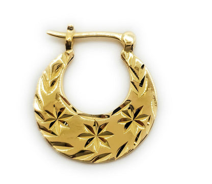 24k gold filled real silver modern nattiyan earrings