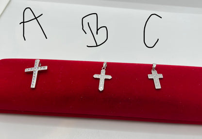 ਅਸਲੀ ਚਾਂਦੀ ਦੇ ਕਰਾਸ ਪੈਂਡੈਂਟ