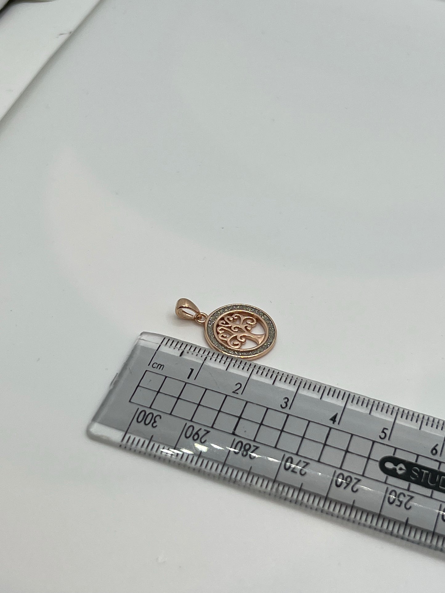 Pendentif arbre de vie en argent véritable