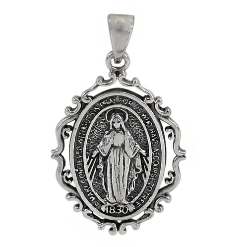 Pendentifs religieux en argent sterling