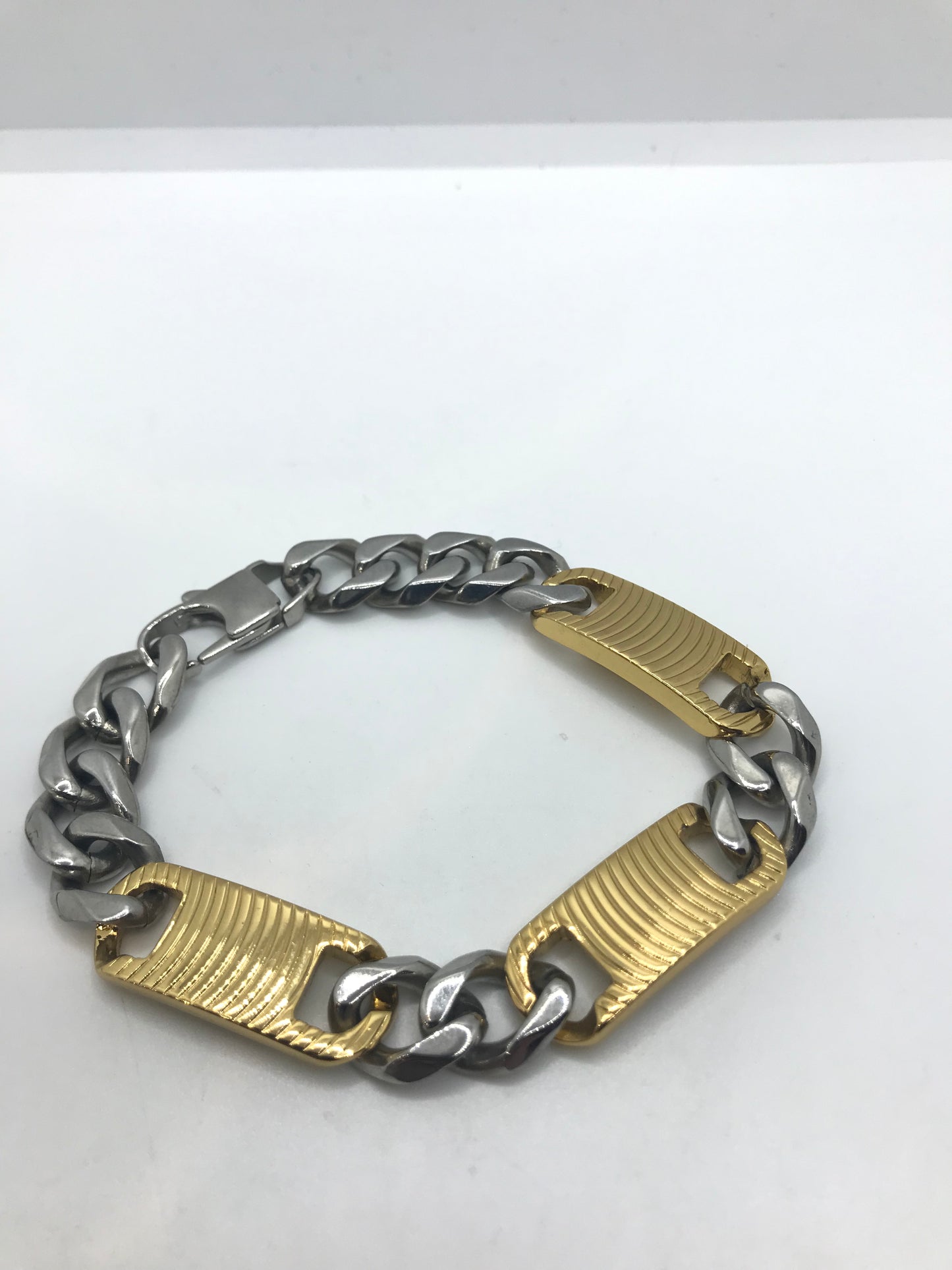 Bracelet plaqué or 2 tons