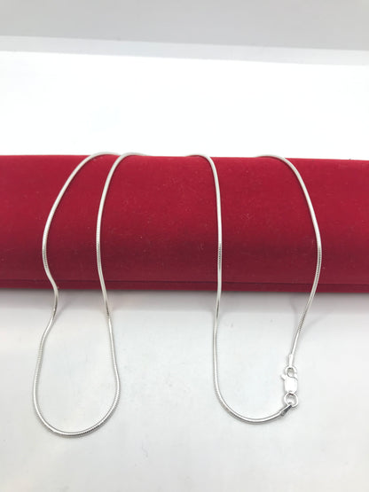Chaîne serpent en argent sterling