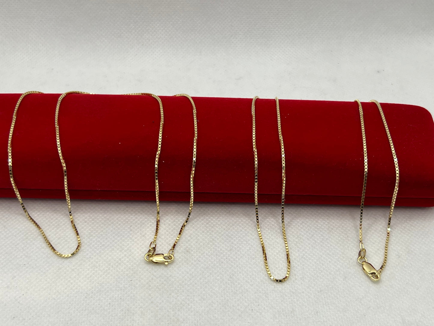 10k gold box chain